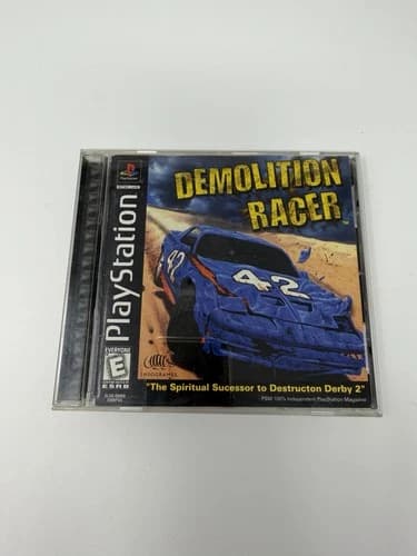 Demolition Racer (Sony PlayStation 1, 1999) CIB Complete Clean Tested PS1