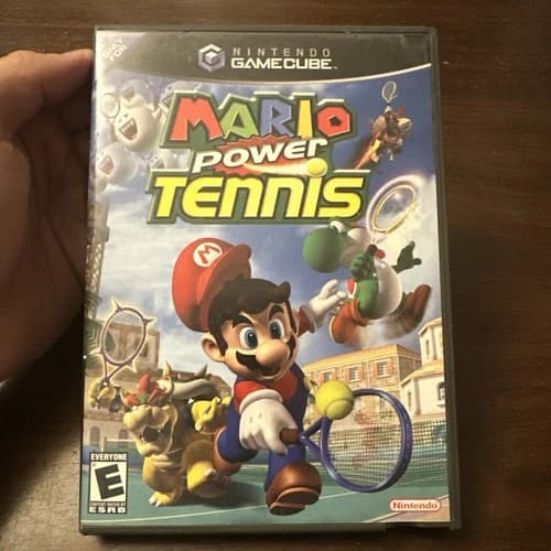 Mario Power Tennis (Nintendo GameCube, 2004) Complete CIB - Tested - Authentic