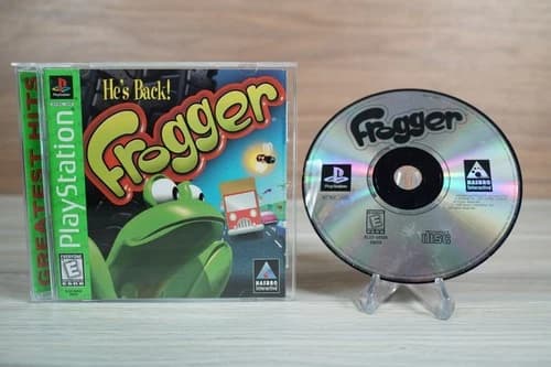 Frogger Greatest Hits PlayStation 1 PS1, 1997 - Complete with Manual CIB Tested