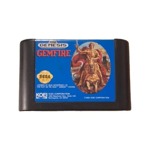 Gemfire Sega Genesis 1992 KOEI Corporation (Cartridge Only)