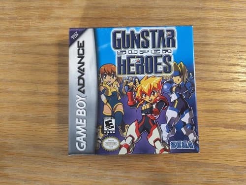 Gunstar Super Heroes (Nintendo Gameboy Advance GBA) Complete in Box CIB