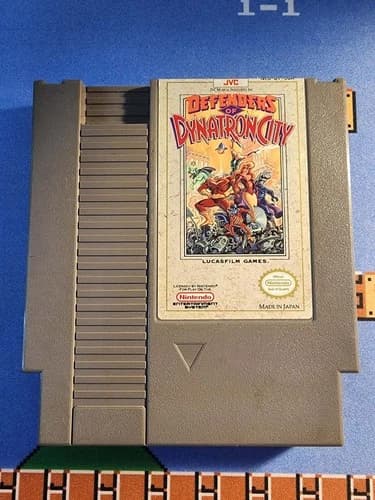Defenders of Dynatron City (NES) - Cartridge only - Tested and Working