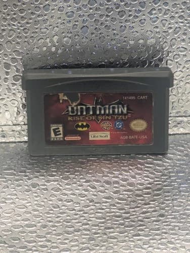 Batman: Rise of Sin Tzu (Nintendo Game Boy Advance, GBA, 2003) Authentic/ Tested