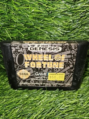 Wheel of Fortune (Sega Genesis) Authentic Cart Only Tested