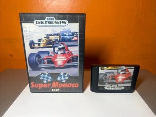 Super Monaco GP (Sega Genesis, 1990) Working