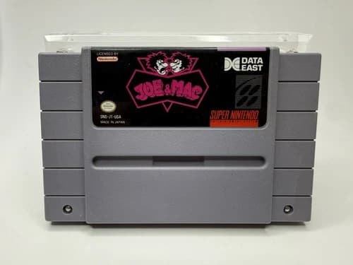 Joe & Mac (Super Nintendo Entertainment System, SNES) Cartridge ONLY Tested
