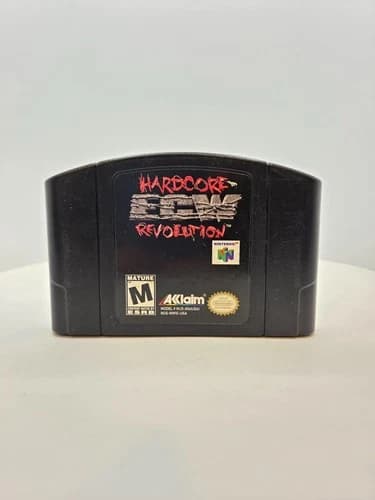 ECW: Hardcore Revolution Nintendo 64 N64 Authentic Tested Loose