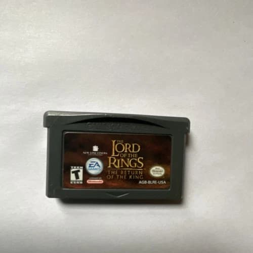 EA Games The Lord of the Rings Return of the King Nintendo Game Boy Advance NTSC