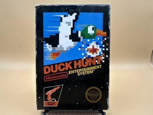 NES DUCK HUNT Non-Rev A CIB Black Box for Nintendo Entertainment System