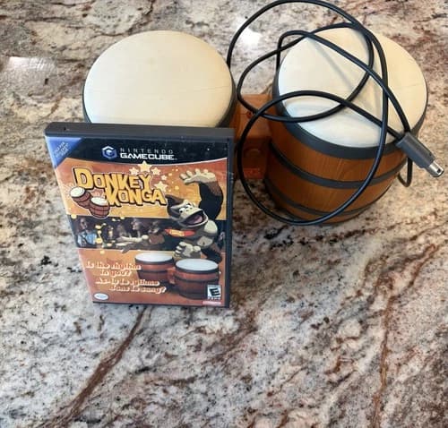 Donkey Konga with Bongos for Nintendo GameCube 2004