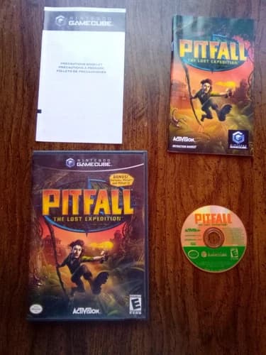 GameCube ' Pitfall: The Lost Expedition ' game