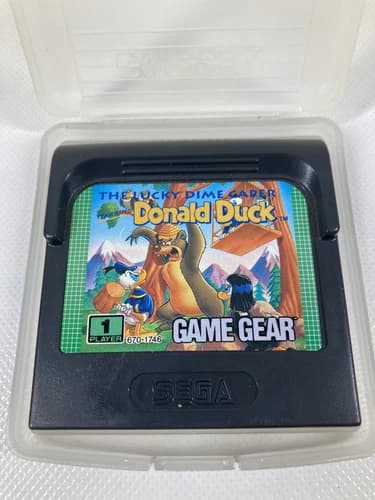 The Lucky Dime Caper Starring Donald Duck Sega Game Gear Game