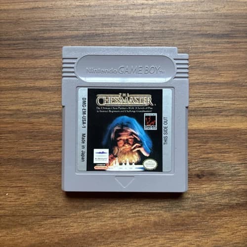 The Chessmaster for the Nintendo Game Boy- Authentic, Tested