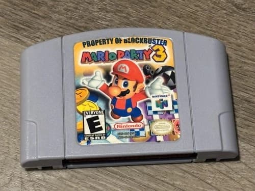 Mario Party 3 Nintendo 64 N64 Cleaned & Tested Authentic