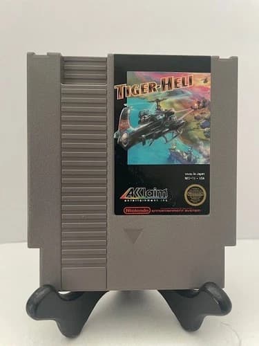 Tiger-Heli (Nintendo NES 1B) Cleaned Tested