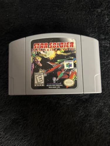 Star Soldier: Vanishing Earth - Authentic - Nintendo 64 N64