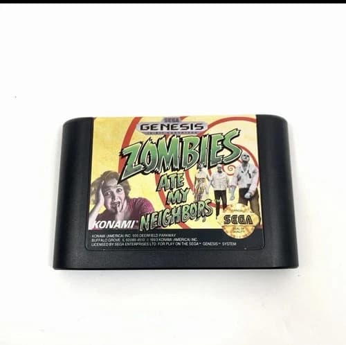 Zombies Ate My Neighbors (Sega Genesis, 1993) CARTRIDGE ONLY