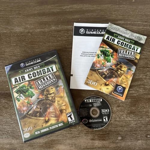 Army Men: Air Combat -- The Elite Missions (Nintendo GameCube, 2003) CIB! Tested