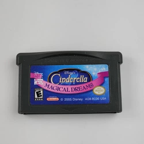 Disneys Cinderella Magical Dreams Nintendo Game Boy Advance GBA Tested Authentic