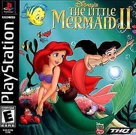 PlayStation PS1 The Little Mermaid II CIB Complete Tested & Working PSX THQ 2000