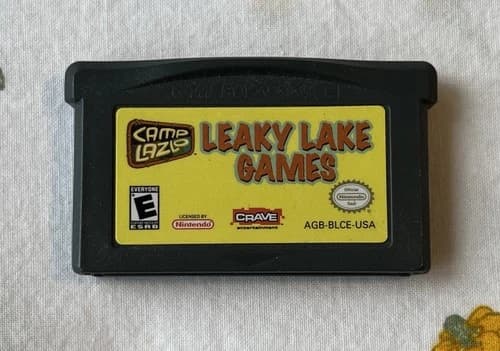 Camp Lazlo: Leaky Lake Game - Nintendo Game Boy Advance (Tested, Cartridge Only)