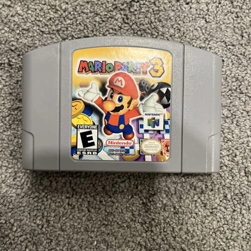 Mario Party 3 - Nintendo 64 (N64) Clean Label