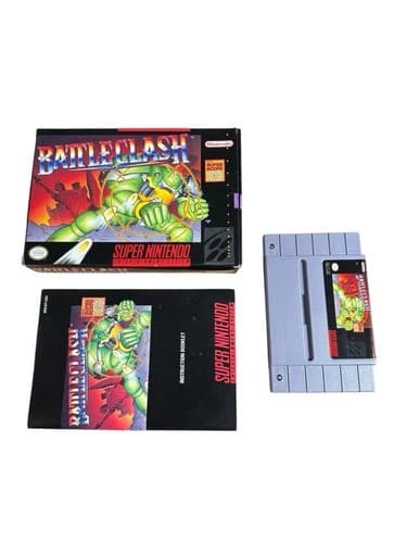 Battle Clash (Super Nintendo Entertainment System, 1992) - Tested!
