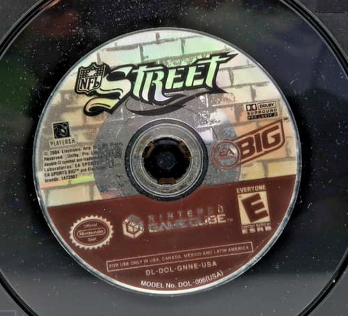 NFL Street (Nintendo GameCube, 2004) Tested & Cleaned