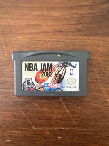 NBA Jam 2002 (Nintendo Game Boy Advance, GBA) Cart Only - Tested & Working
