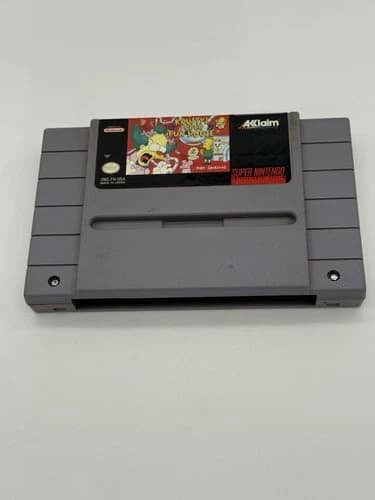 Krusty's Super Fun House (Super Nintendo Entertainment System) Cartridge Only
