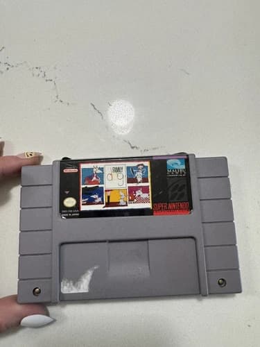Super Nintendo SNES Family Dog Game Cartridge