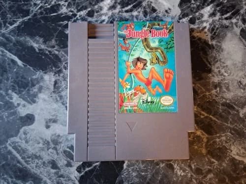 The Jungle Book Nintendo NES Authentic Tested Contacts Cleaned