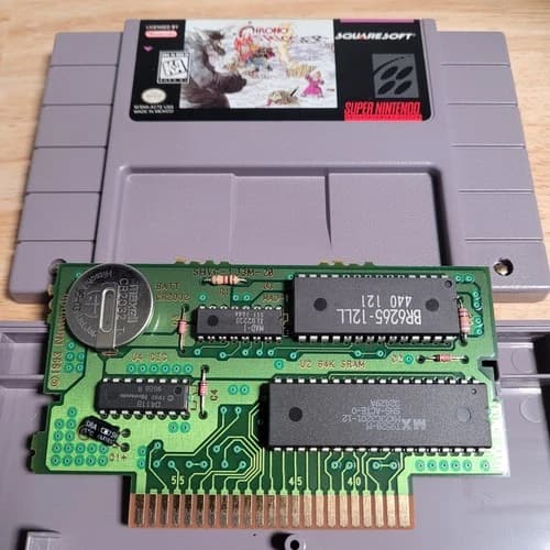 Chrono Trigger SNES Super Nintendo Entertainment System, 1995 - Tested