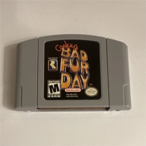 Conker's Bad Fur Day Nintendo 64 N64 Cartridge Only Nintendo M - Mature