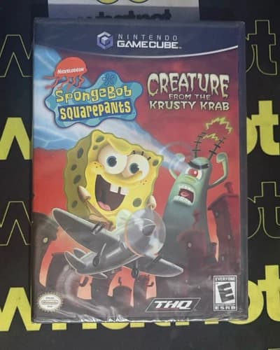 SpongeBob SquarePants: Creature from the Krusty Krab Nintendo GameCube 2006 CIB