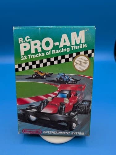 R.C. Pro Am NES Nintendo Complete CIB Tested Working