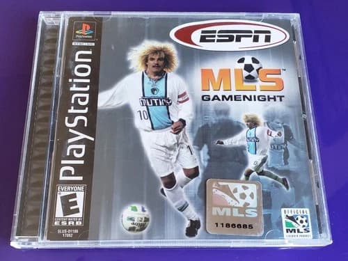 ESPN MLS GameNight Sony PlayStation 1 2000 Major League Soccer Complete Tested