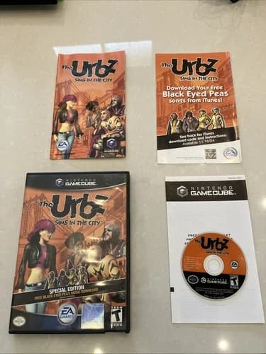 The Urbz Sims in the City Nintendo GameCube Complete CIB w Manual Tested