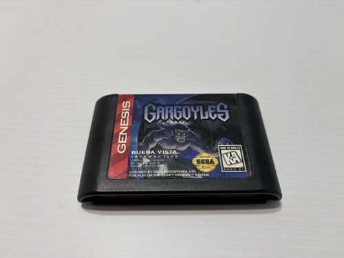 Gargoyles Sega Genesis Game System 1995 Genuine OEM Authentic Official Tested