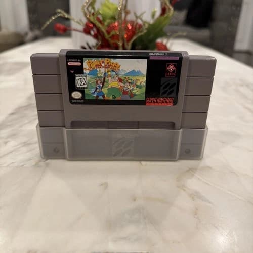 Power Piggs of the Dark Age (Super Nintendo SNES) Authentic - Tested