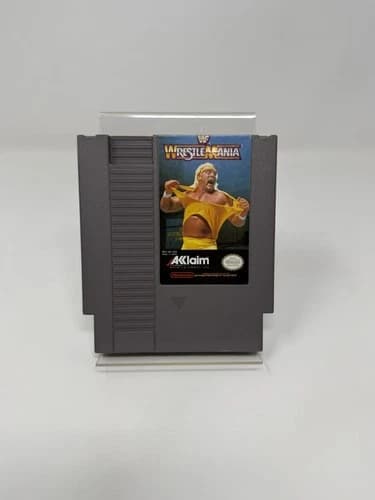 NES WWF WrestleMania (Nintendo Entertainment System, 1988) Cleaned Tested