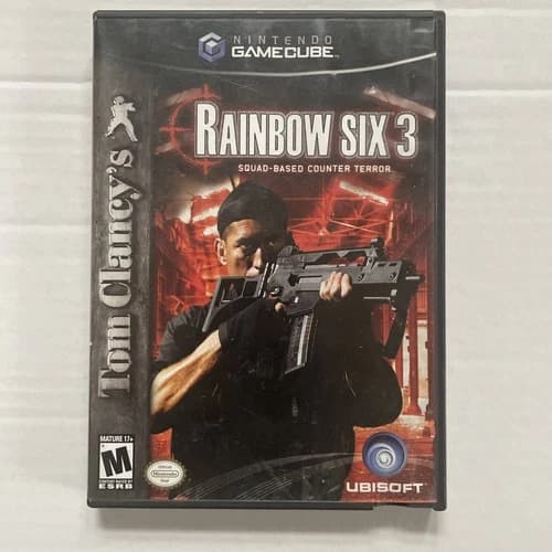 Tom Clancy's Rainbow Six 3 (Nintendo GameCube, 2004) CIB Complete Tested