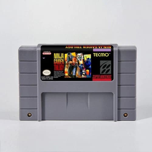 Ninja Gaiden Trilogy For Super Nintendo SNES US Version