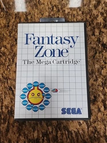 Sega Master System Fantasy Zone The Mega Cartridge 1986