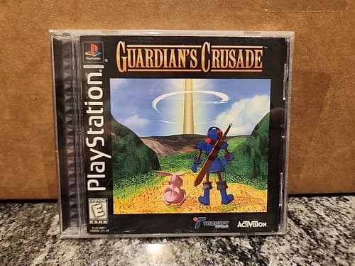 Guardian's Crusade (PlayStation 1, 1999) Complete CIB W/ Manual Tested
