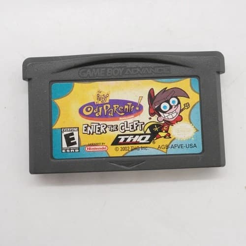 Fairly OddParents: Enter the Cleft (Nintendo Game Boy Advance, 2002) Authentic