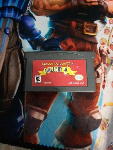 Game and Watch Gallery 4 for Nintendo Gameboy Advance - Authentic