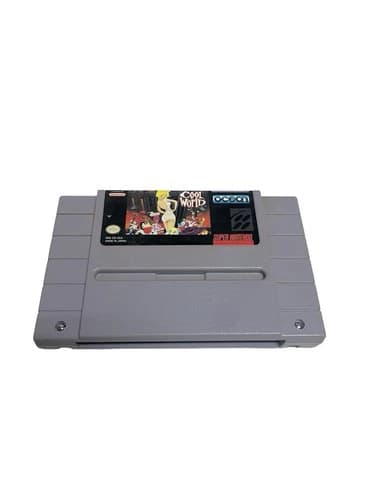 Cool World (Super Nintendo Entertainment System, 1993) SNES Tested Working