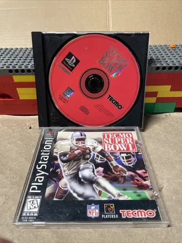 Sony PlayStation 1 Tecmo Super Bowl Video Game PS1