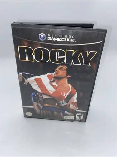 Rocky (Nintendo GameCube, 2002) Complete In Box CIB With Manual Tested